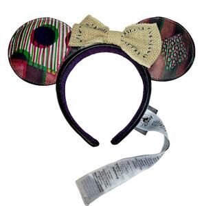 Disney Nightmare Before Christmas‎ Sally Headband NWOT Minnie Mouse Ears. Rare